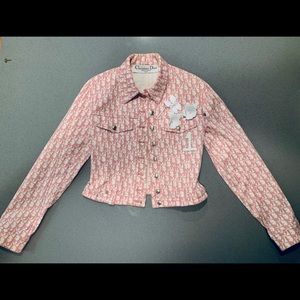 Christian Dior Glamour Logo Denim Jacket